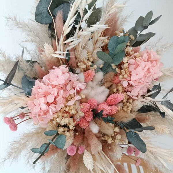 bouquet en fleurs séchées pour mariage